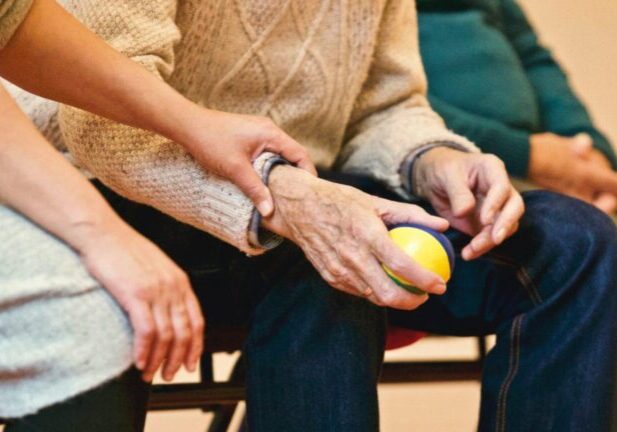 Old-man-holding-a-stress-ball