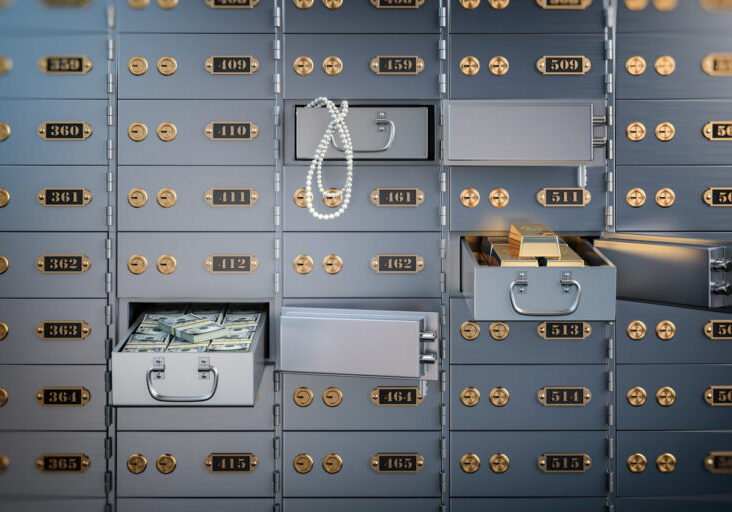 Safety-deposit-box-with-money-gold-and-jewellery